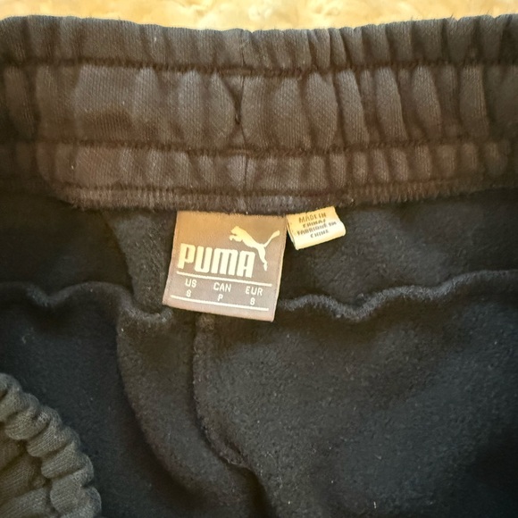 Puma brand black sweatpants Men’s size small - Picture 4 of 4
